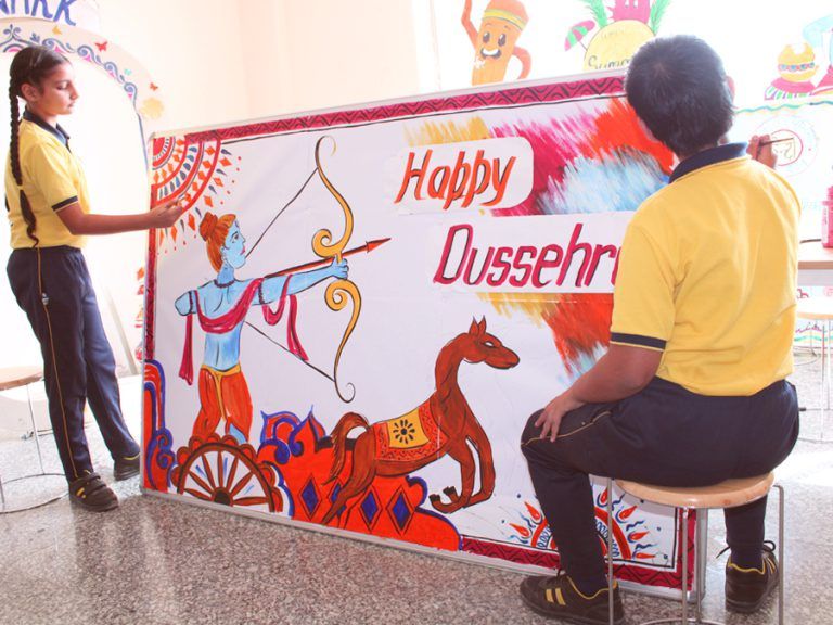 दशहरा कला कार्यशाला